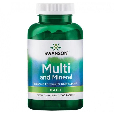 Swanson Multi and Mineral framsida