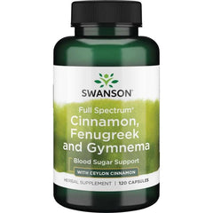 Full Spectrum Kanel, Fenugreek & Gymnema framsida