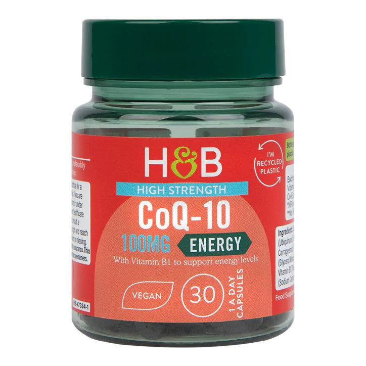High Strength CoQ-10 baksida näringsfakta