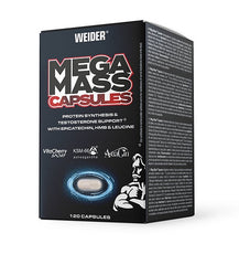 Weider Mega Mass Caps 120 kapslar framsida
