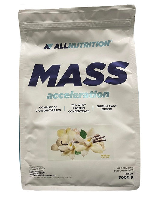 Mass Acceleration ingredienser & etikett