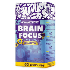 Brain Focus Adapto framsida på förpackning