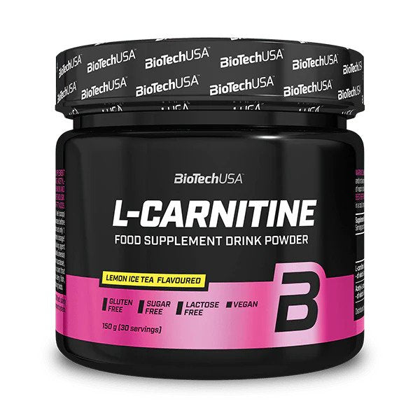 BioTechUSA L-Carnitine baksida näringsfakta
