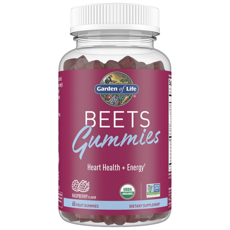 Garden Of Life - Beets Gummies, Raspberry - 60 Gummies