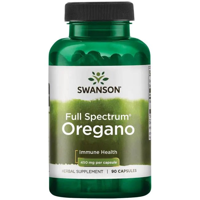 Swanson Full Spectrum Oregano framsida