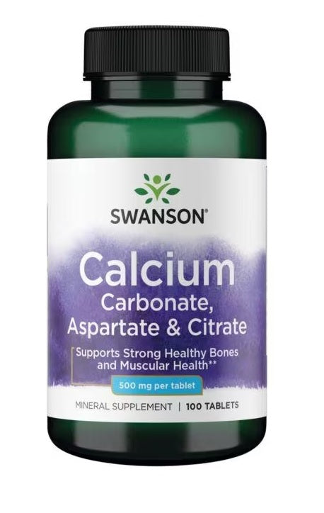 Swanson - Calcium Carbonate, Aspartate & Citrate