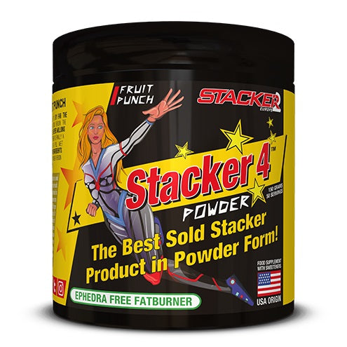Stacker2 - (Stacker) - 4 Powder, Fruit Punch - 150g