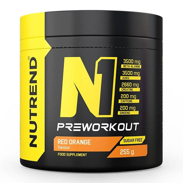 N1 Preworkout pulverstruktur och konsistens