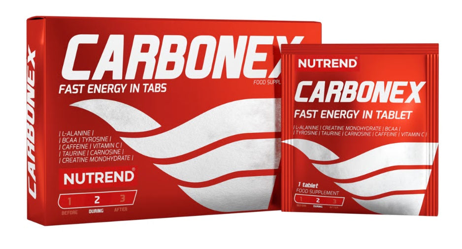 Nutrend - Carbonex - 1 tabletti per pussi (Laatikossa useita pusseja)