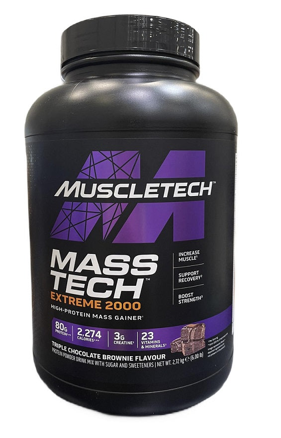 MuscleTech - Mass-Tech Extreme 2000 (Triple Chocolate Brownie - 2720g)