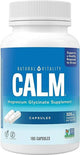 Natural Vitality - Calm Magnesium Glycinate - 180 kapsler