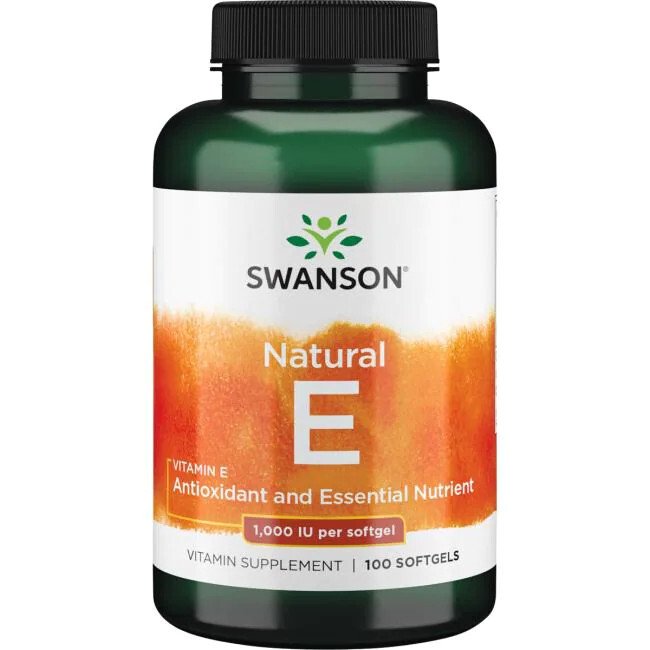 Vitamin E – 1000 IU baksida