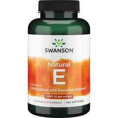Vitamin E – 1000 IU baksida