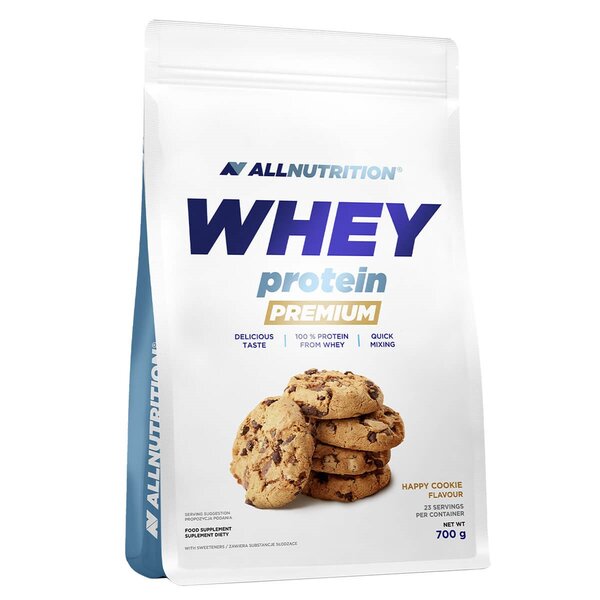 Allnutrition Premium Whey Protein öppen förpackning