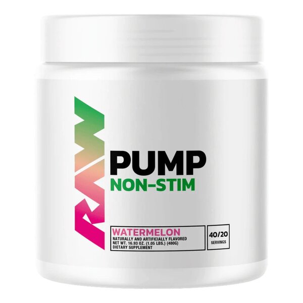 Raw Nutrition Pump Non-Stim ingredienser