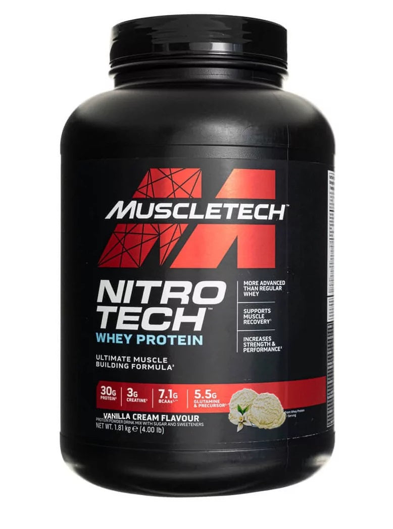 Nitro-Tech Whey Protein förpackning