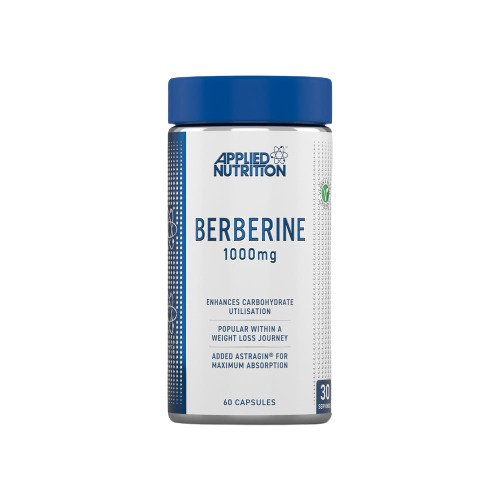 Berberin – Naturlig växtextrakt 60 kapslar framsida