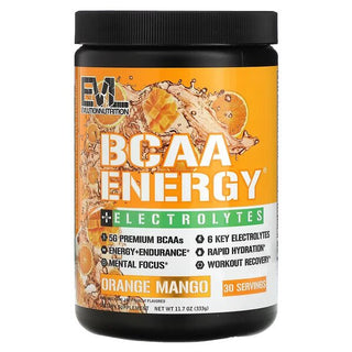 EVLution Nutrition - BCAA Energi + Elektrolytter