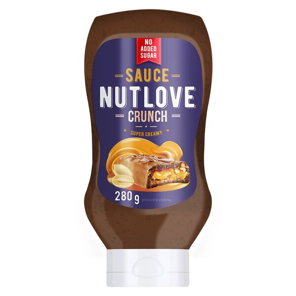 Allnutrition Nutlove Sauce baksida näringsfakta