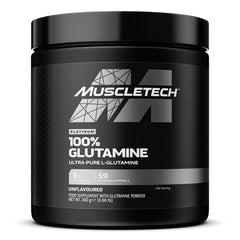 MuscleTech - Platinum 100% Glutamine - 300g (KORT DATUM 2026-08-30)
