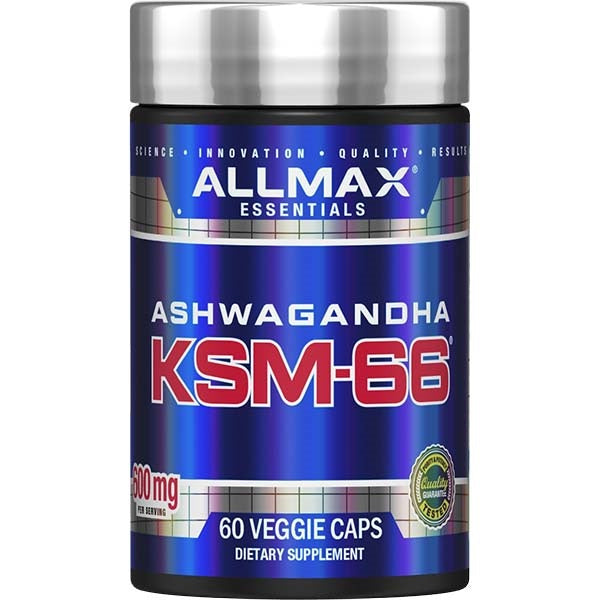 Ashwagandha KSM-66 600 mg - öppen förpackning