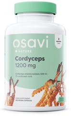 Cordyceps 1200mg – Energi & Uthållighet framsida
