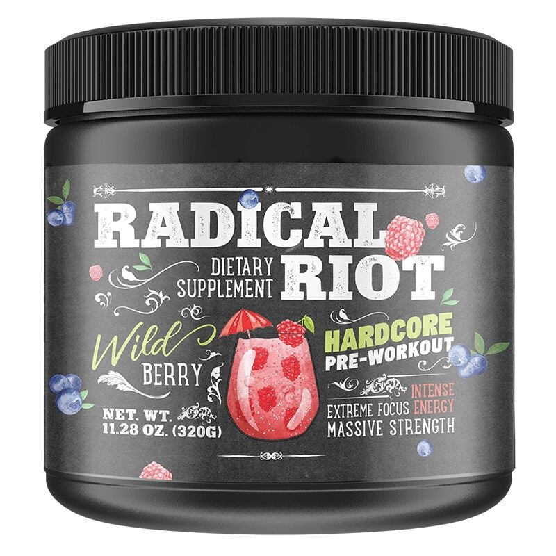 American Supps Radical Riot - baksida