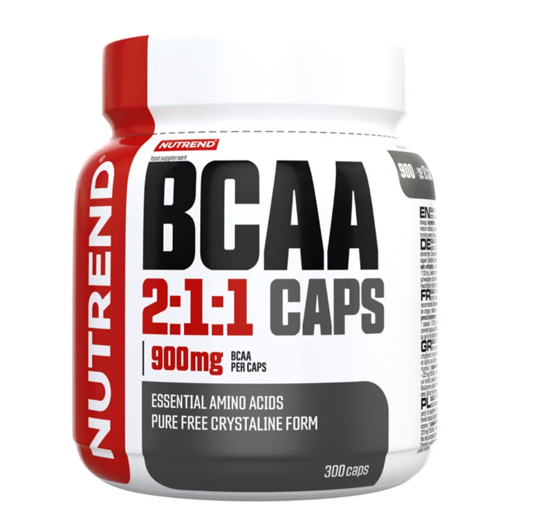 BCAA 2:1:1 Caps – 300 kapslar framsida