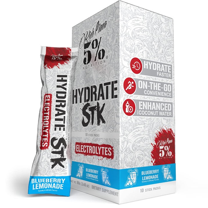 Hydrate Blåbärs-Lemonad framsida förpackning
