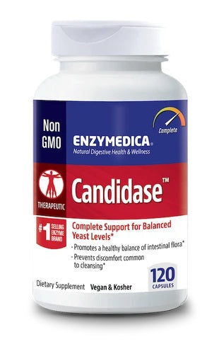 Enzymedica - Candidase - 120 kapsler (KORT DATUM 2026-06-26)
