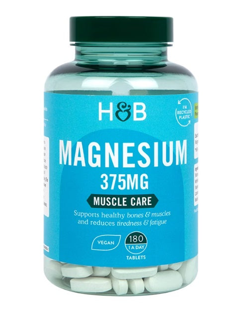 Holland & Barrett - Magnesium, 375mg - 180 Tabs