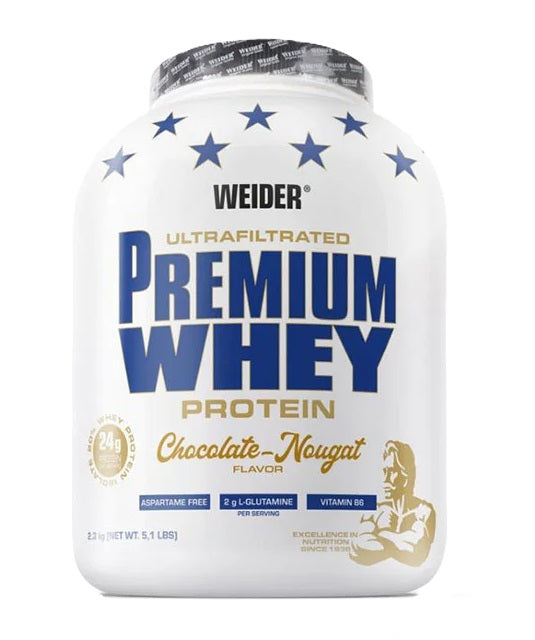 Premium Whey – Rent vassleprotein baksida