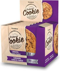Protein Cookie enskild kaka närbild
