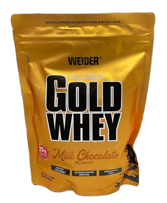 Weider Whey Protein pulver närbild