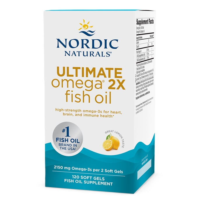 Ultimate Omega 2X – Citron förpackning öppen