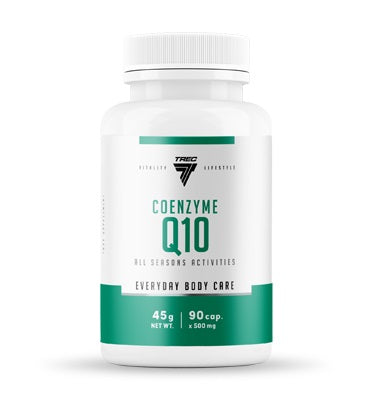Trec Coenzyme Q-10 baksida med näringsfakta