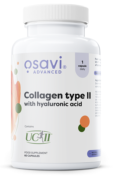 Osavi Collagen Type II ingredienser & etikett