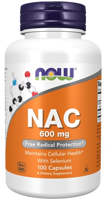 Now Foods - NAC, 600 mg (100 Vcaps)