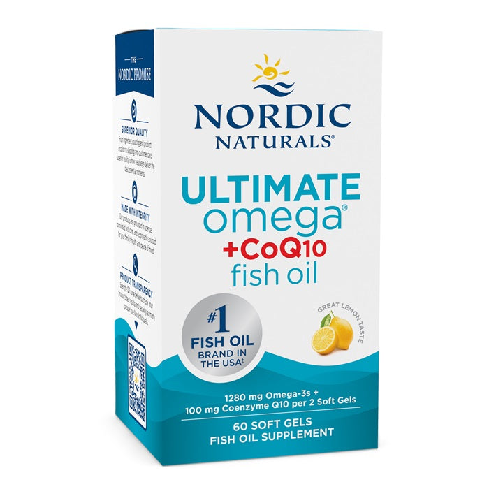 Ultimate Omega + CoQ10 – Citron produktdetalj