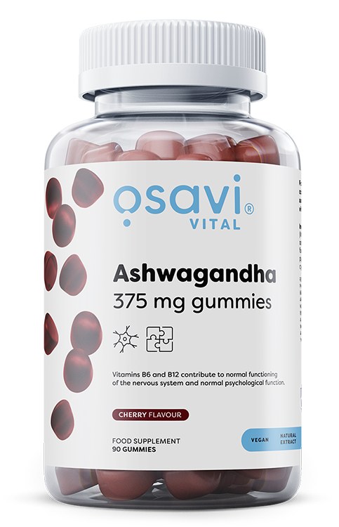 Osavi Vital - Ashwagandha 375mg Gummies (Cherry - 90 Gummies)