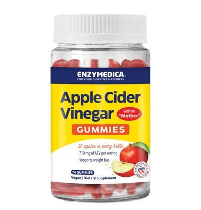 Enzymedica - Æblecidereddike Gummier - 74 Gummier