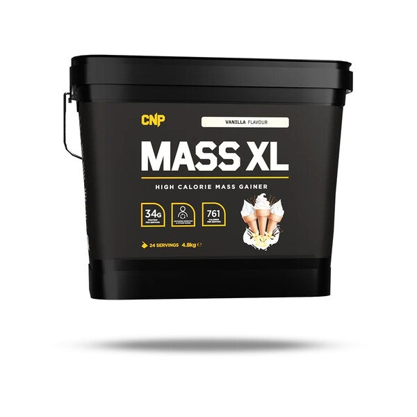 Cnp - Mass XL baksida med näringsinformation