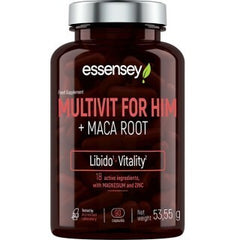 Multivitamin For Him + Maca Root baksida näringsfakta