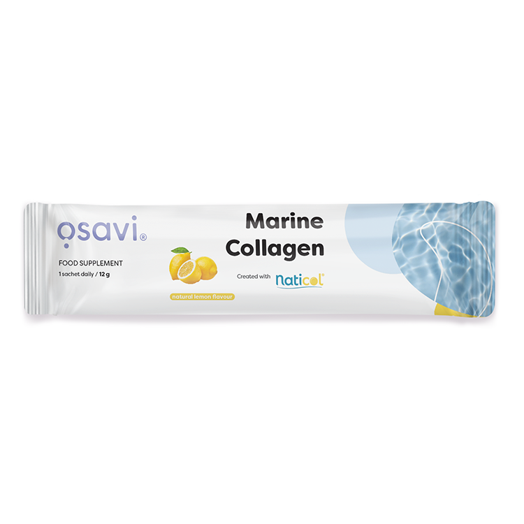 Osavi Marine Collagen Wild Cod ingredienser etikett