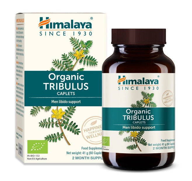 Himalaya - Herbals - Organic Tribulus - Men Libido Support - 60 Caplets (41g)
