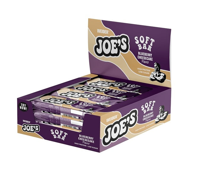 Weider Joe's Soft Bar Blueberry Cheesecake näringsfakta