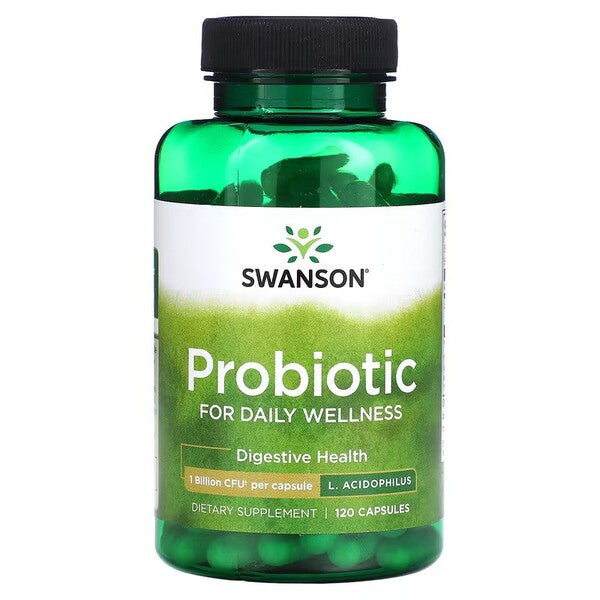 Swanson Probiotic 120 Caps framsida