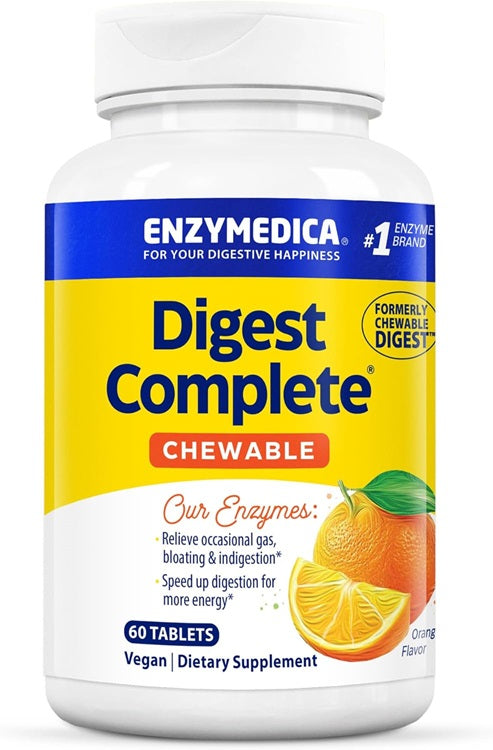 Enzymedica - Digest Complete Gummies, Orange - 60 Tabs