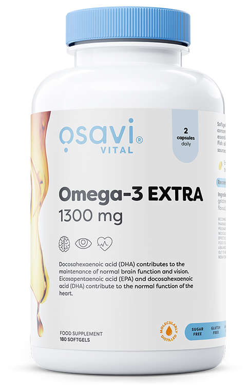 Osavi - Omega-3 Extra Molecularly Distilled Lemon - 180 Sgels