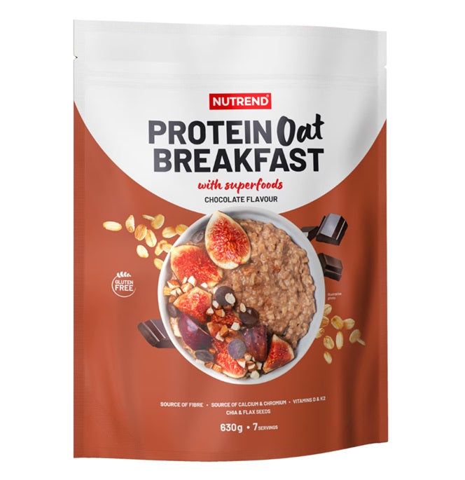 Nutrend - Proteiinikaurapuuro aamiainen
